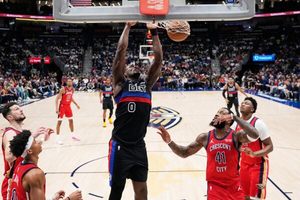 Pistons never trail while cruising to fourth straight win, 112-104 over struggling Pelicans image