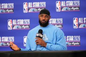 All-Star LeBron James says he still doesn’t know whether his 23rd NBA season will be his last image