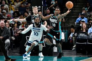 Mike Conley is glad he could come back to the Timberwolves, even if his playing time will be minimal image