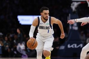 Mavs waive Tyus Jones, who was a player involved in the Anthony Davis trade image