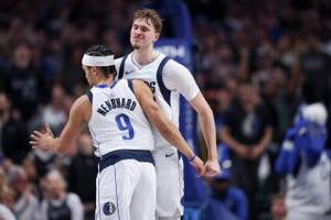 Mavs sign undrafted rookie guard Ryan Nembhard to standard contract image