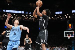 Sharpe and Agbaji lead Nets to 2nd straight win, 126-115 over injury-plagued Grizzlies image
