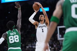 Wembanyama powers Spurs through physical victory over Celtics, 125-116 image