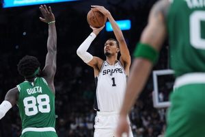 Wembanyama powers Spurs through physical victory over Celtics, 125-116 image