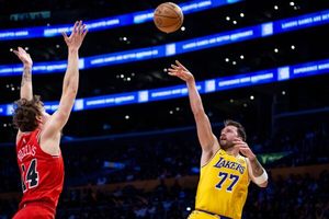 Luka Doncic turns trash talk into first 50-point game with the Lakers image