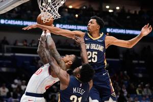 Bey scores 25 points and Murphy 23 to pace Pelicans to 124-109 victory over Clippers image