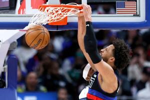 Pistons guard Cade Cunningham has collapsed lung, will miss time, AP source says image